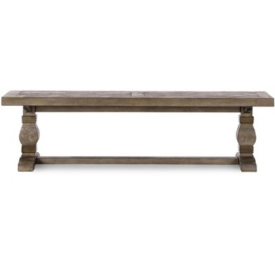 Christopher Knight Home Classic Gianna Farmhouse 66" Wooden Dining Bench