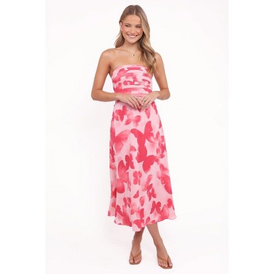 Kenna Strapless Midi Dress