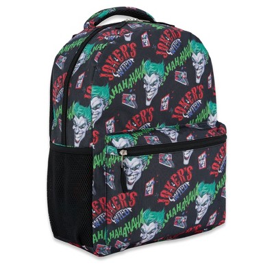 DC Comics Kids Batman Backpack - Batman, Superman, The Joker - Bookbag for Boys Girls Toddlers & Adults - Laptop & Lunchbox Compatible School Bag