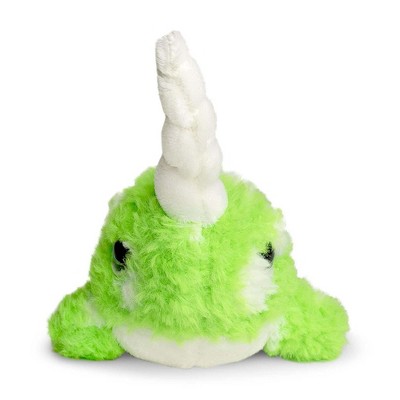 Cute & Cuddly Green Narwhal 6" Plush