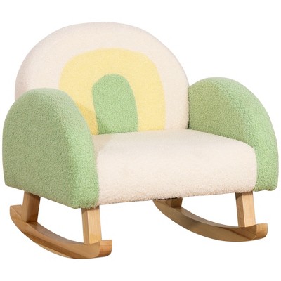 Yinvani Kids Rocking Chair, Princess Crown Toddler Chair, for Bedroom, Playroom