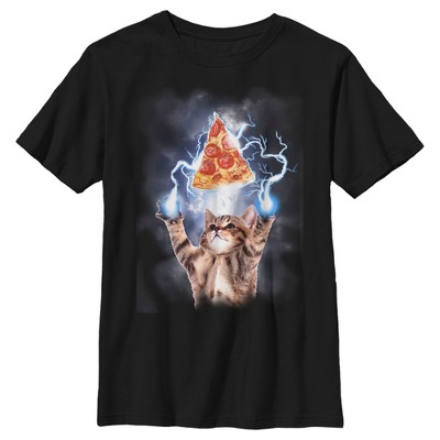 Boys' Husky Lost Gods Cat Pizza Lightning Power