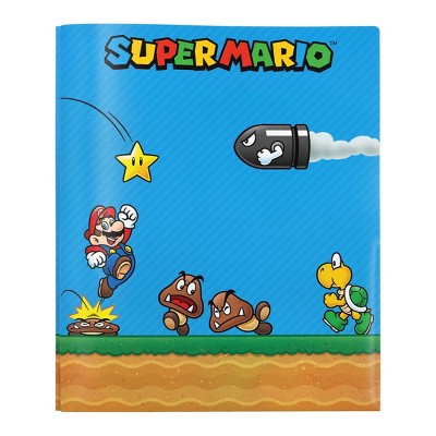 Mario Poly Prong File Folder, School Supplies