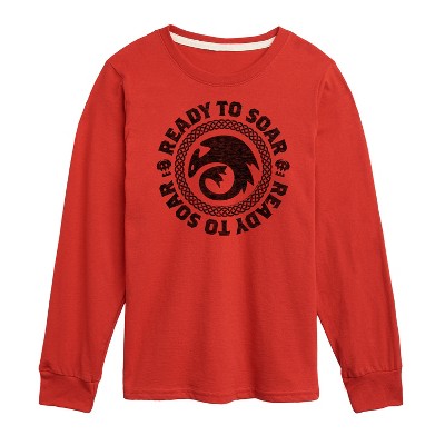 Boys' - How to Train Your Dragon - Ready To Soar Long Sleeve Graphic T-Shirt