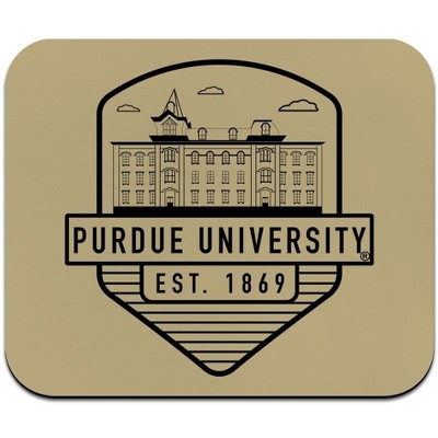 Purdue University Badge Low Profile Thin Mouse Pad