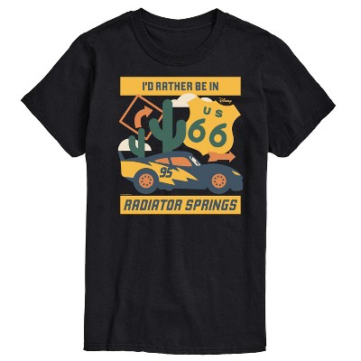 Men's - Cars - Lightning McQueen Radiator Springs Short Sleeve Graphic T-Shirt