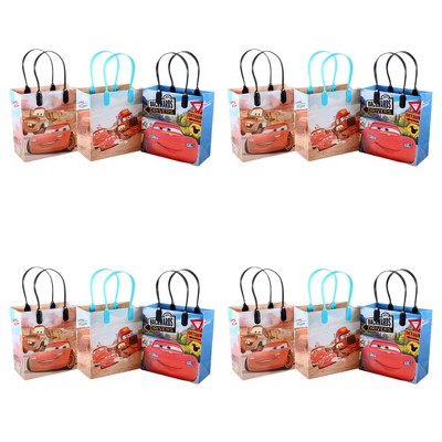 Disney Cars Mc Queen Party Favor Goodie Small Gift Bags (12 Bags)