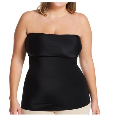 InstantFigure Plus Size Strapless Bandeau Top WBT035C