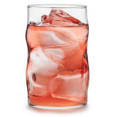 Libbey Lava Tumbler Glasses, 16 ounce, Set of 8
