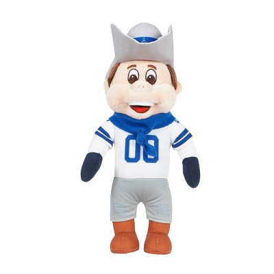 NFL Dallas Cowboys Stuffed Mascot: Polyester Animal Figure, 13.5" Height