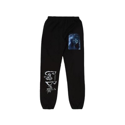 Corpse Bride Emily Screenshot Black Adult Sweatpants