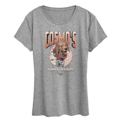 Women's - Marvel - Guardians of the Galaxy Cosmos Puppy Training Short Sleeve Graphic T-Shirt