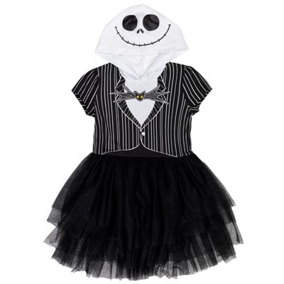 Disney Nightmare Before Christmas Jack Skellington Cosplay Dress Little Kid to Big Kid