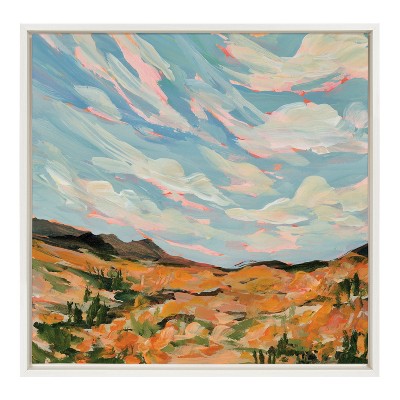 Kate and Laurel Sylvie California Framed Canvas by Emily Kenney
