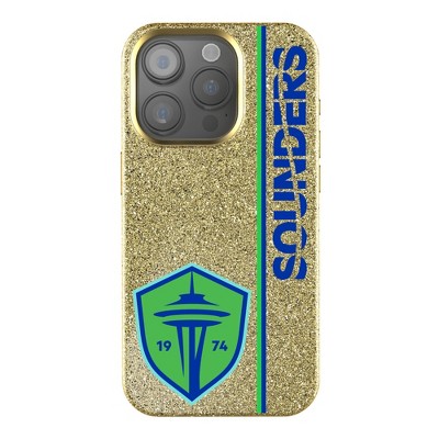 Keyscaper MLS Western Conference Teams Sidebar Gold Bling Cell Phone Case for Apple iPhone