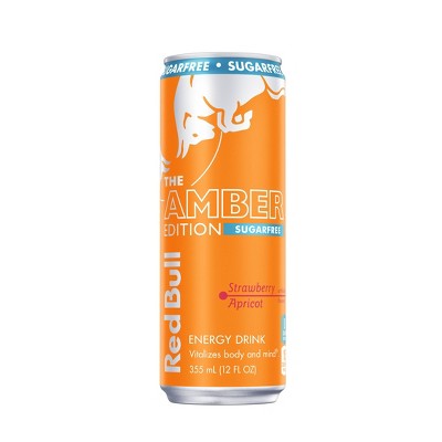 Red Bull Sugar free Amber Edition Energy Drink - 12 fl oz Can