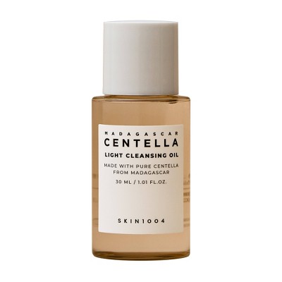 SKIN1004 Madagascar Centella Light Cleansing Oil Korean Skincare Soothing and Gentle Oil Cleanser for Makeup Impurities Removal - 30ml