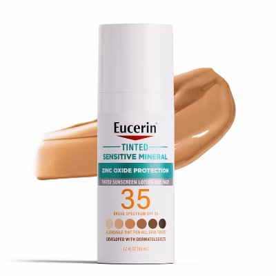 Eucerin Sensitive Tinted Mineral Face Sunscreen - SPF 35 - 1.7 fl oz