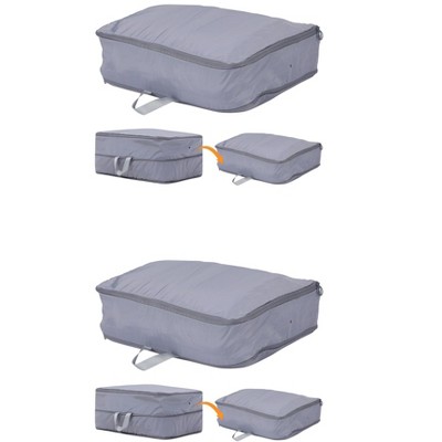 REGALWOVEN Foldable Organizing Clothing Storage Bags with Handle 2 Pcs