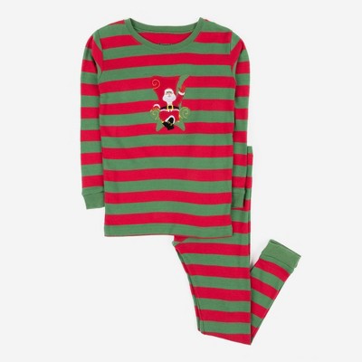 Leveret Kids Two Piece Cotton Christmas Pajamas