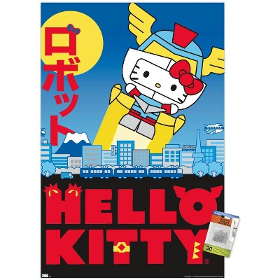 Trends International Hello Kitty - KaiJu Unframed Wall Poster Prints