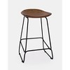 Jofran, Nature's Edge Solid Acacia Counter Height Backless Stool (Set of 2) - 3 of 4