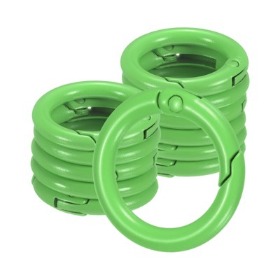 Unique Bargains Metal Spring O Rings Zinc Alloy Durable Multipurpose Lightweight Buckle 5/8 Inch