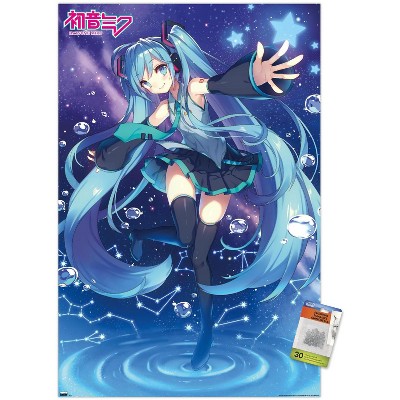 Trends International Hatsune Miku - Stars Unframed Wall Poster Prints