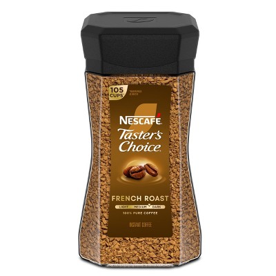 Nescafe Taster's Choice Instant Coffee, French Medium Roast - 7oz