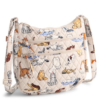 Vera Bradley Women's Outlet Cotton Trio Zip Hipster Crossbody Bag