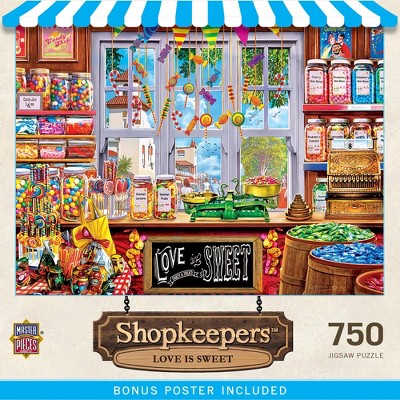 MasterPieces 750 Piece Jigsaw Puzzle for Adults - Love is Sweet - 18"x24"