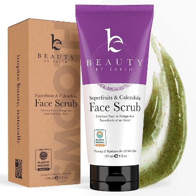 Beauty by Earth Superfruits and Calendula Facial Scrub