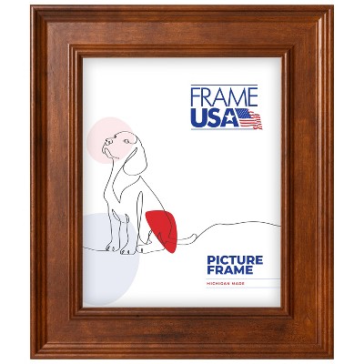 Honey - Beveled Brown Single Image Picture Frame