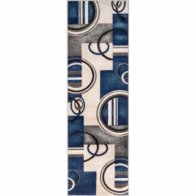 Well Woven Belli Modern Geometric Dots Boxes Area Rug