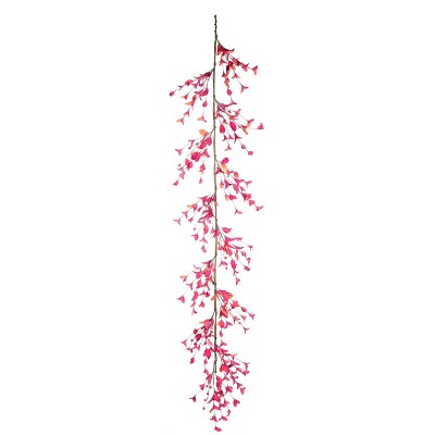 Transpac 60 in Orange Autumn Contemporary Graceful Garland for Fall and Thanksgiving Artificial Foam Decor