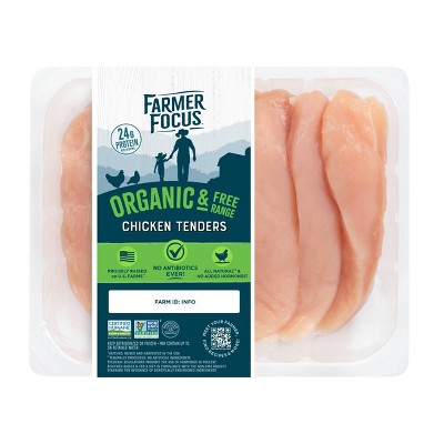 Farmer Focus Chicken Tenders - 0.75-1.67lbs - price per lb