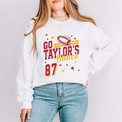 Go Taylor's Fiancé Red -  Womens Sweatshirt