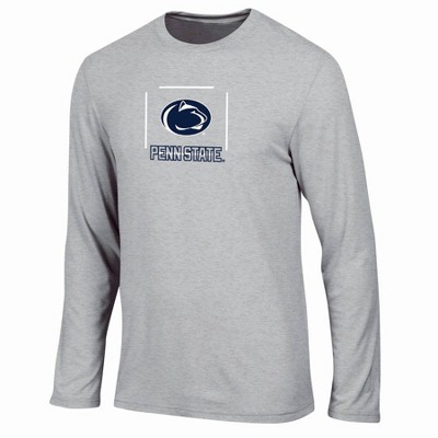 NCAA Penn State Nittany Lions Men's Gray Long Sleeve T-Shirt