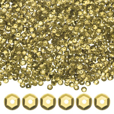 Unique Bargains PVC Durable Lightweight Sequin Embellishments 6000 Pcs