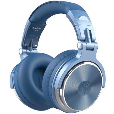 OneOdio Pro10 Wired Over Ear Headphones Hi-Res Studio Monitor & Mixing DJ and 1/4 to 3.5mm Jack for AMP Computer Recording Podcast Guitar (Sky Blue)