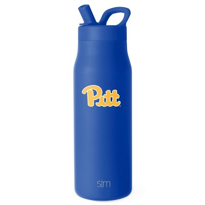 NCAA Pitt Panthers Simple Modern Mesa Stainless Water Bottle - 34oz