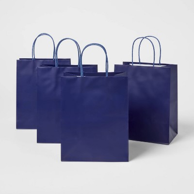 25ct Multipack Gift Bags Navy Blue - Spritz™