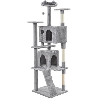 Yaheetech 80inch Multilevel Cat Tree Condo Cat Tower