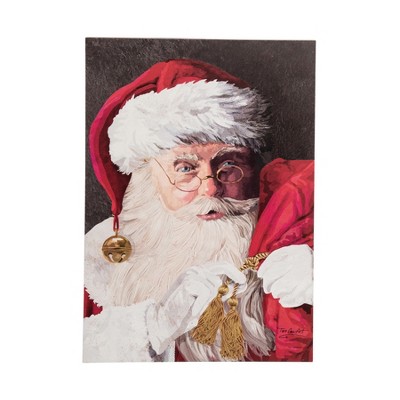 Gallerie II Santa Wall Art 11.02 x 0.39 x 15.74 Inches.