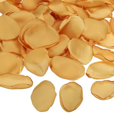 Unique Bargains Wedding Decor Romantic Night Aisle Silk Artificial Rose Petals 100 Pcs