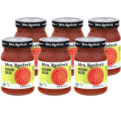 Mrs. Renfro's Medium Salsa - Case of 6/16 oz