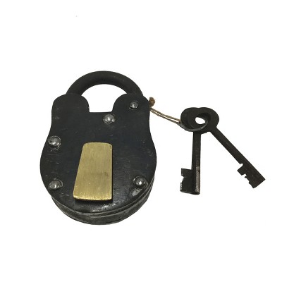 Gallerie II Decorative Halloween Padlock with Keys Accent Home Decor