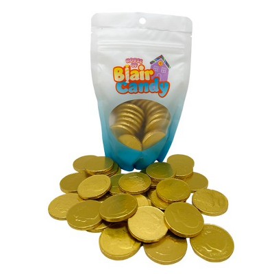 Blair Candy - American Half Dollar Gold Chocolate Coins - Available in 1, 2, 3, and 5 Pound Resealable Bags