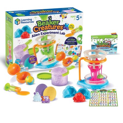 Learning Resources Beaker Creatures® Alien Experiment Lab - Ages 5+ STEM Activities for Kids, Experiments for Kids