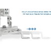 Mount-It! Universal Ceiling Projector Mount Bracket | Full Motion and Height Adjustable from 14.5 - 21.5 in. | 30 Lbs. Weight Capacity | Medium Size - 3 of 4